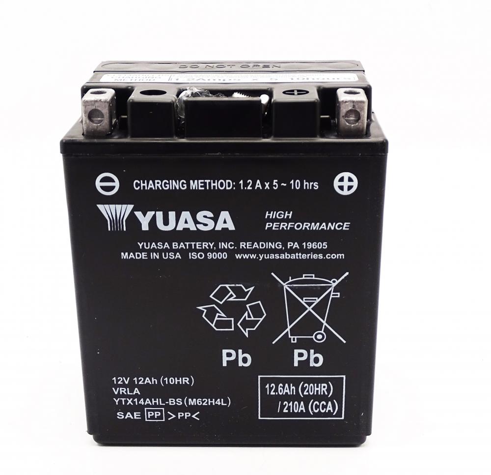 Yuasa_YTX14AHL_BS_AGM_Batterie_12V_12AH___Einbaufertig_YB14L_A2_12N14_3A Yuasa YTX14AHL-BS AGM Batterie 12V 12AH - Einbaufertig (YB14L-A2, 12N14-3A)