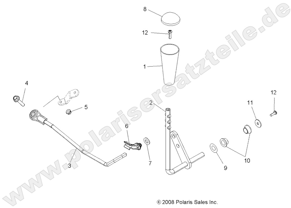 DRIVE TRAIN, GEAR SELECTOR