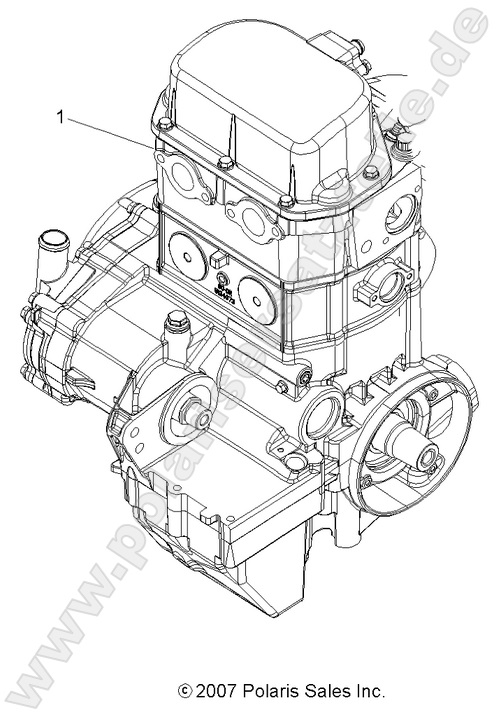 ENGINE, SHORT BLOCK