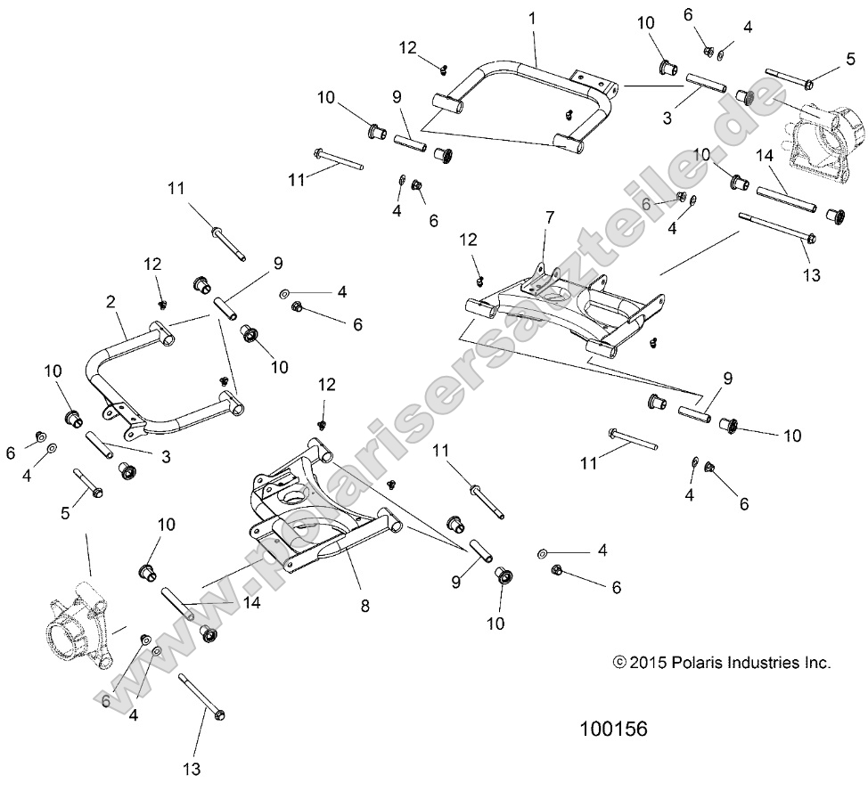 Suspension, Rear Control Arms