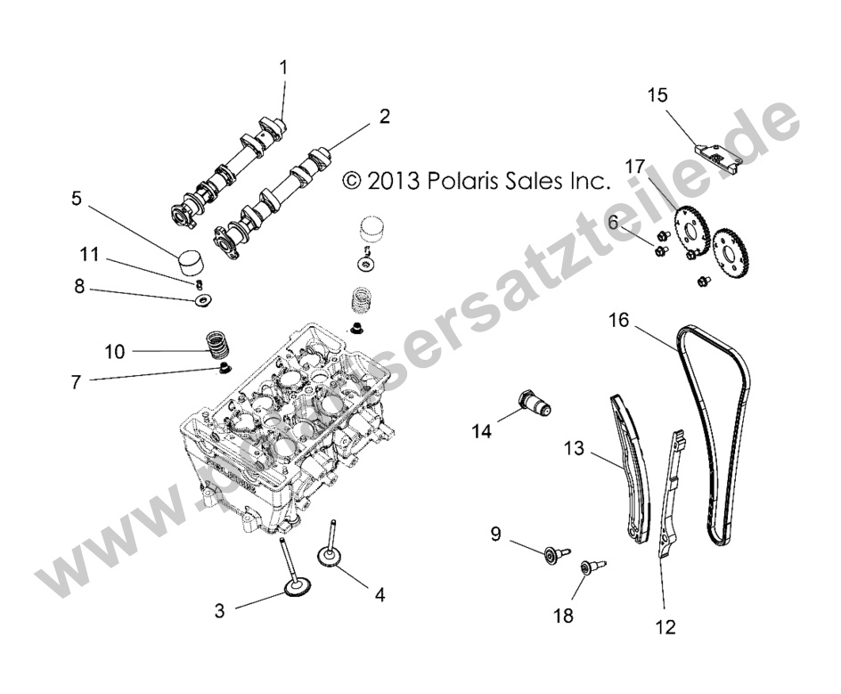 ENGINE, VALVES and CAMSHAFTS