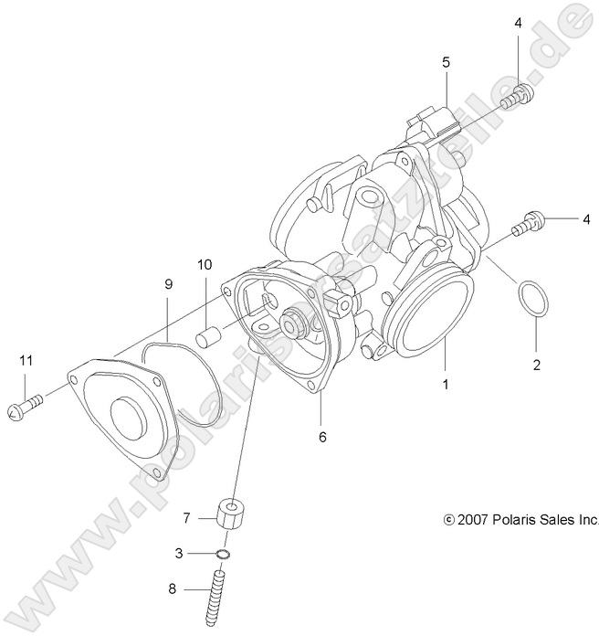 ENGINE, THROTTLE BODY