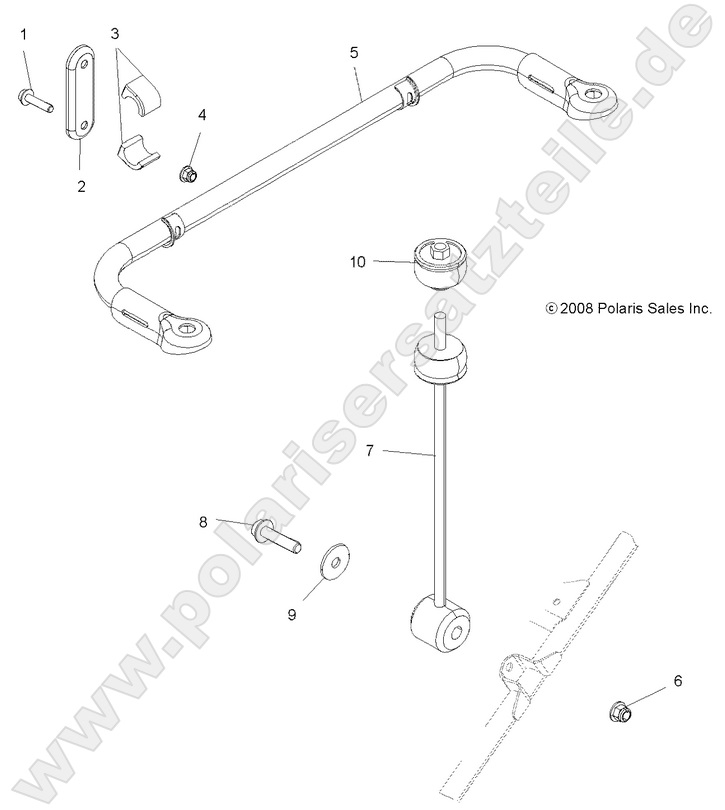 SUSPENSION, STABILIZER BAR