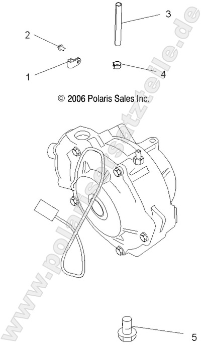 DRIVE TRAIN, FRONT GEARCASE MOUNTING