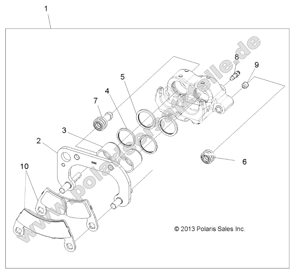 Brakes, Caliper, Front
