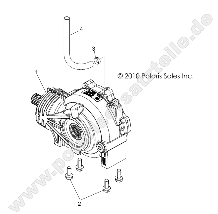 DRIVE TRAIN, FRONT GEARCASE