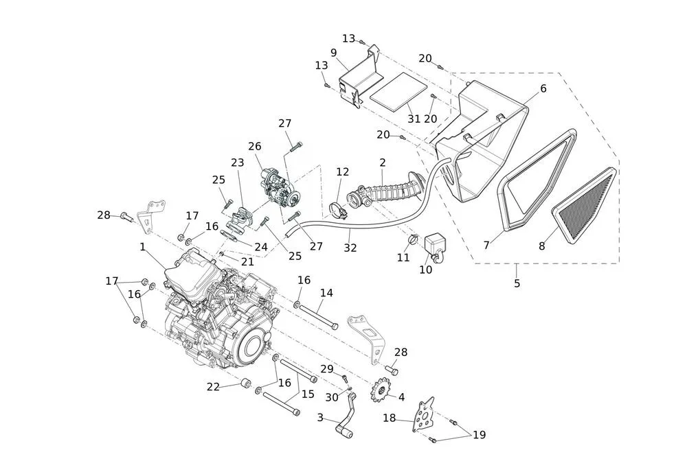 Luftsystem / Einspritzung
