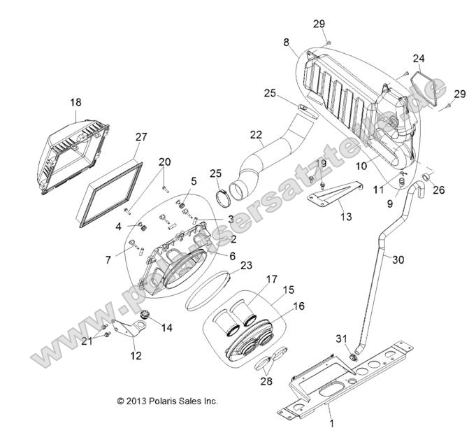 ENGINE, AIR INTAKE SYSTEM