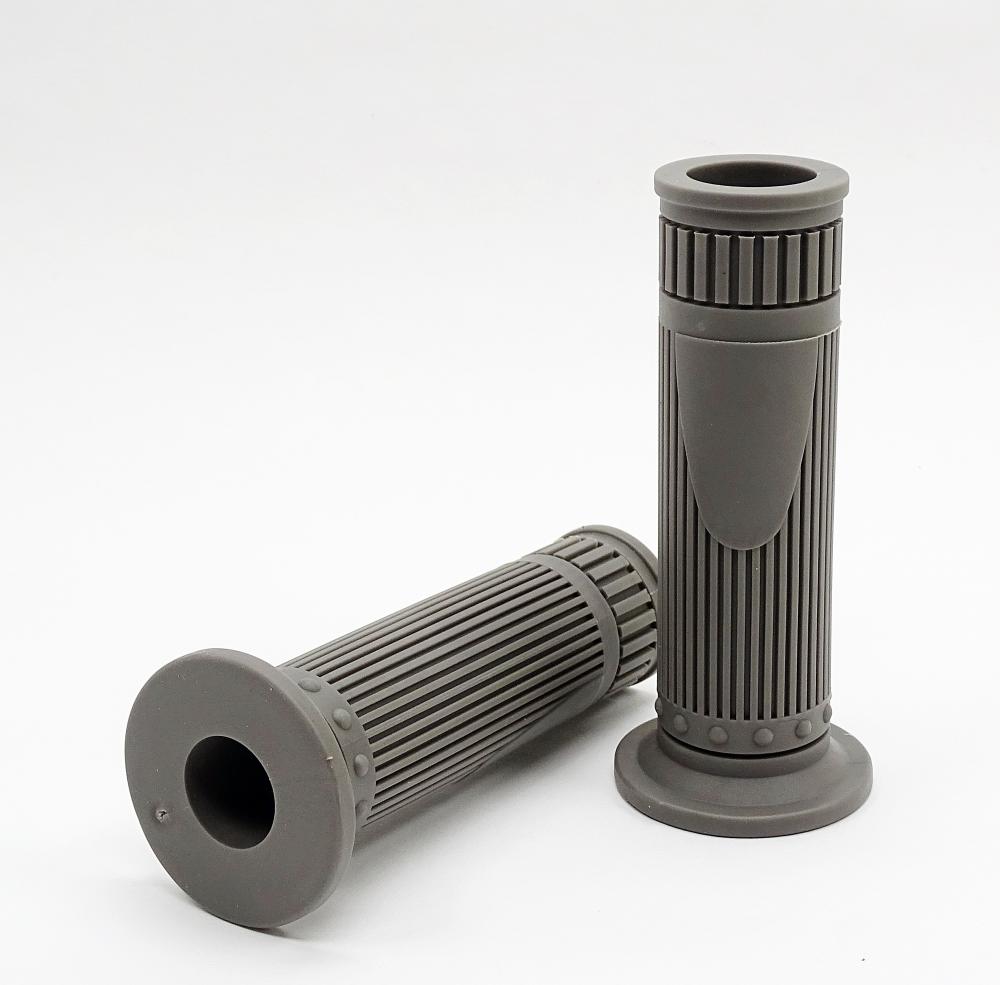 TMP Motorrad modern Urban City Lenkergriffe grau