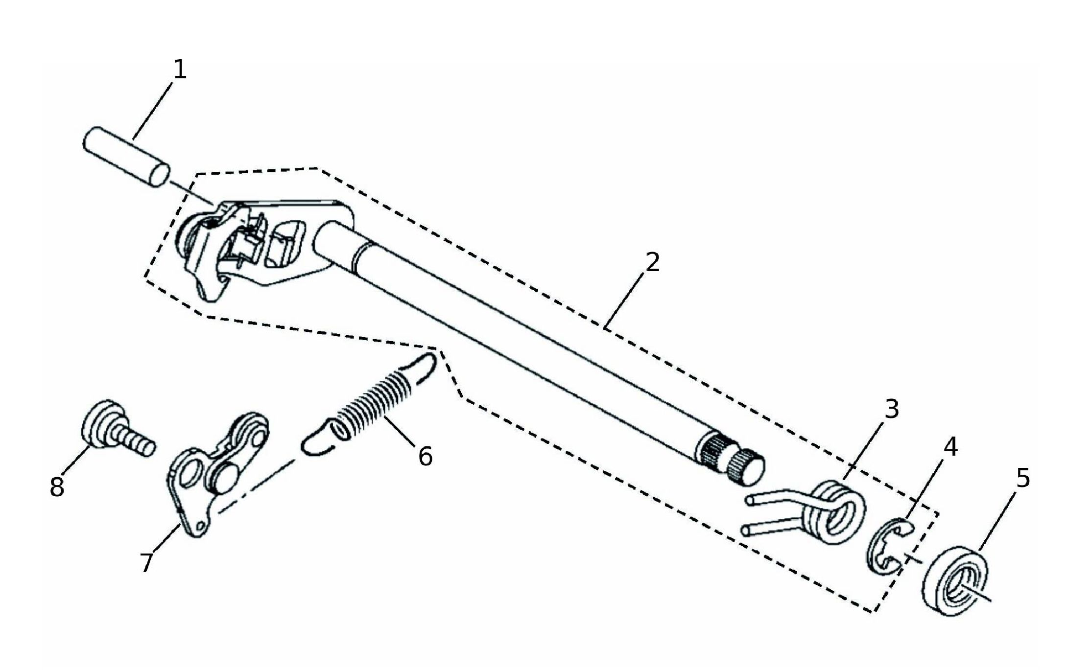 Schaltwelle Schaltwelle