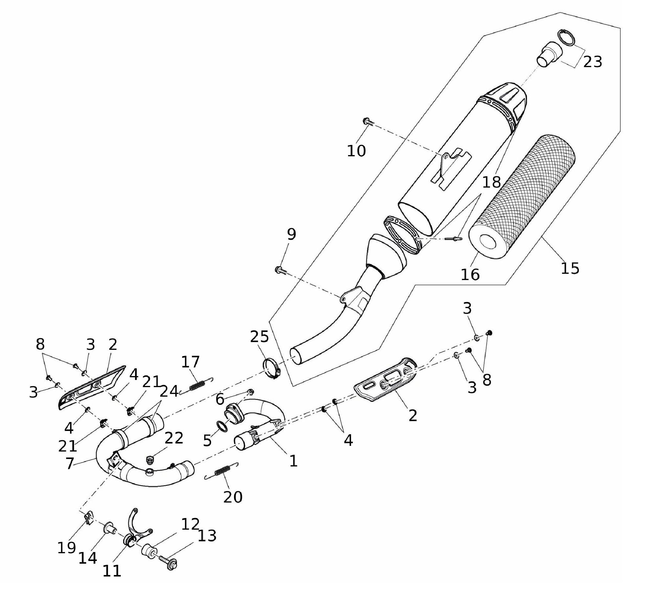 Auspuffsystem Auspuffsystem