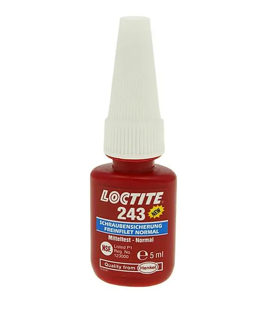 Loctite 243 Schraubensicherungmittel Blau mittelfest - 5ml