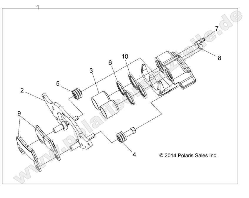 BRAKES, FRONT CALIPER