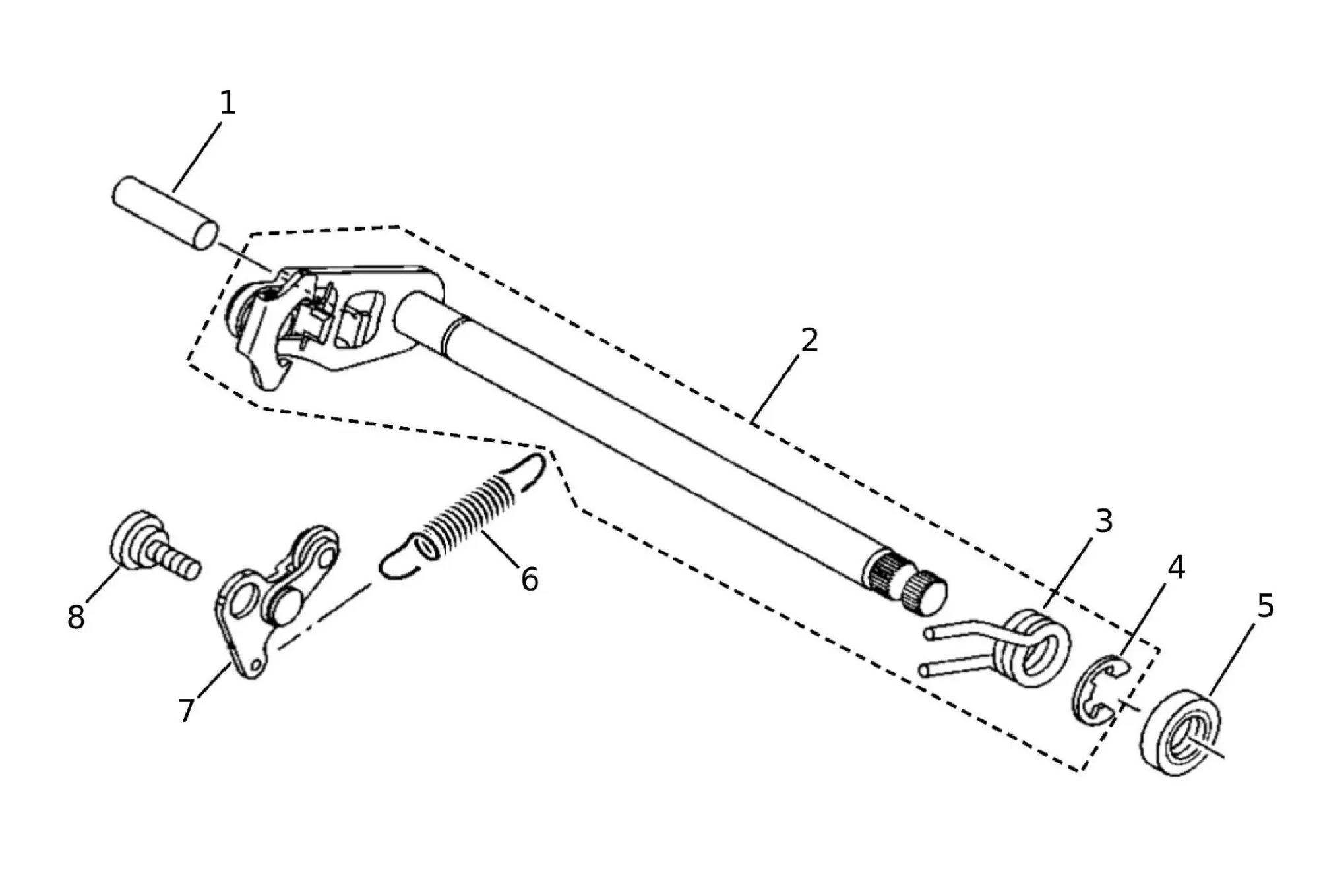 Schaltwelle Schaltwelle