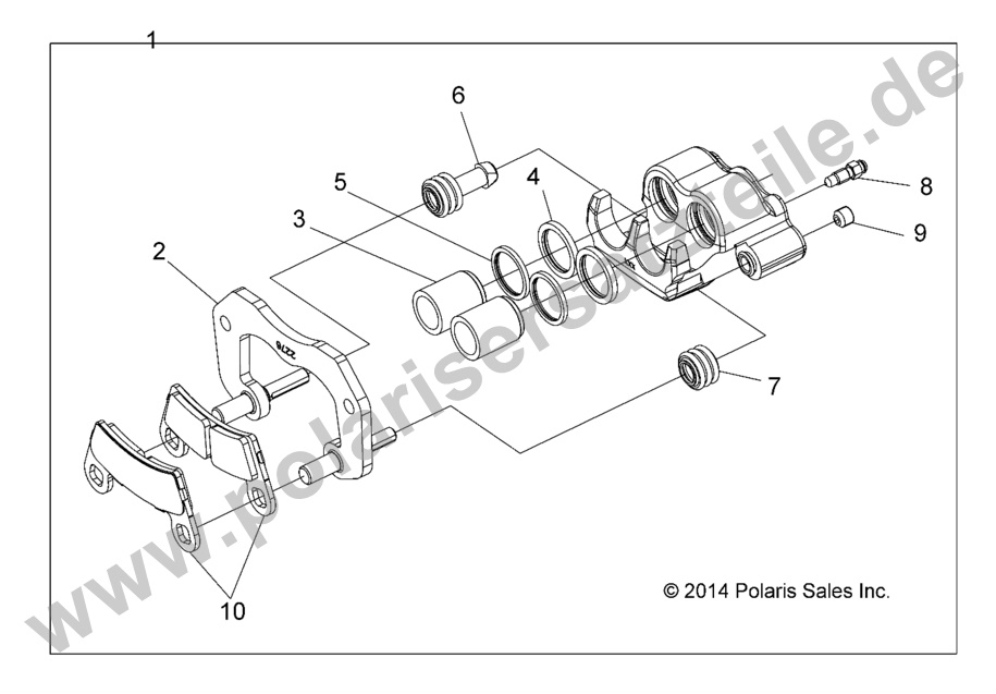 BRAKES, REAR CALIPER
