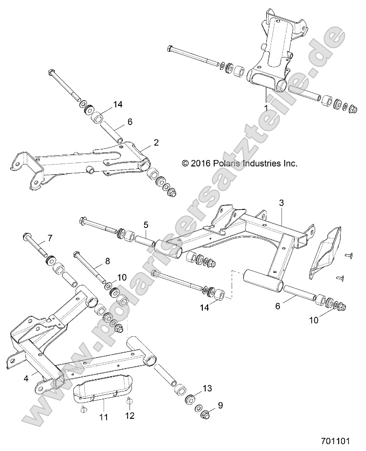 Suspension, Rear Control Arms