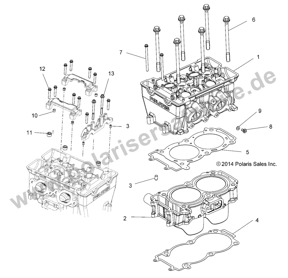 ENGINE, CYLINDER and HEAD
