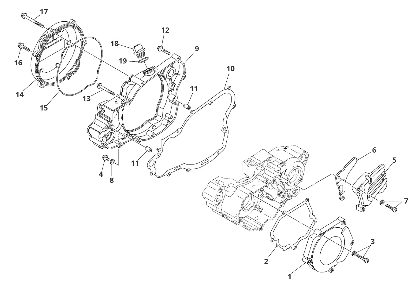 Kurbelgehäusedeckel