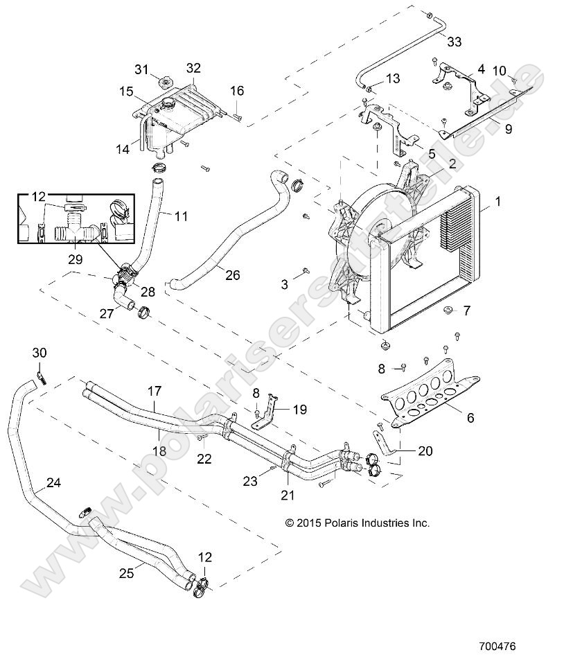 ENGINE, COOLING SYSTEM