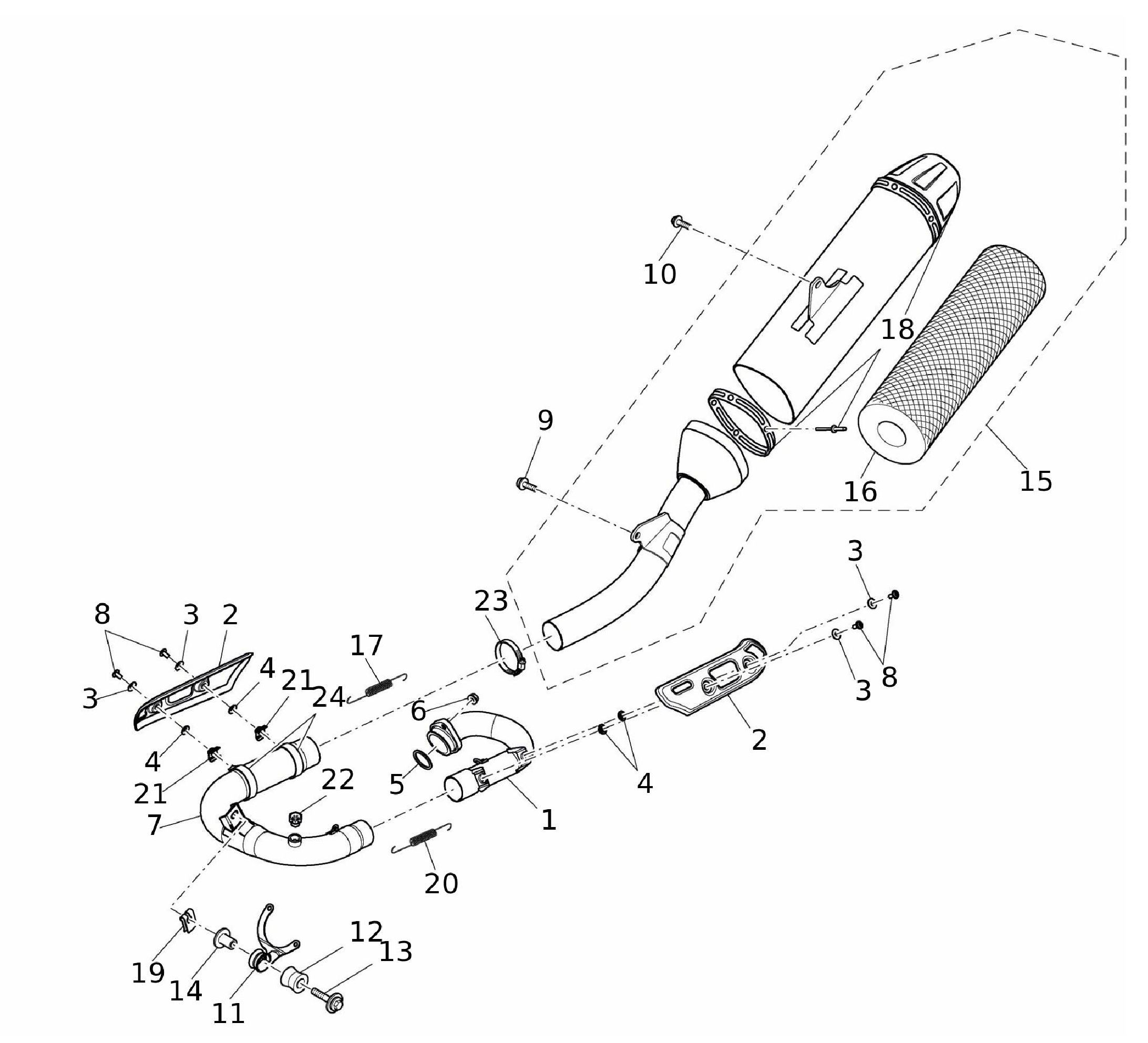 Auspuffsystem Auspuffsystem