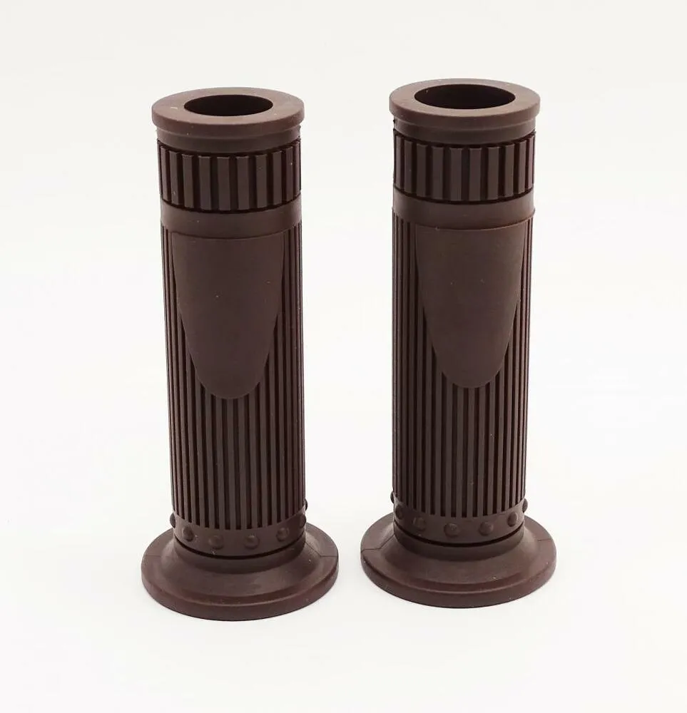 TMP Motorrad modern Urban City Lenkergriffe braun