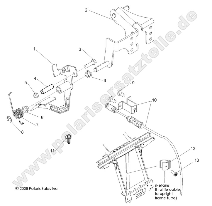 ENGINE, THROTTLE PEDAL