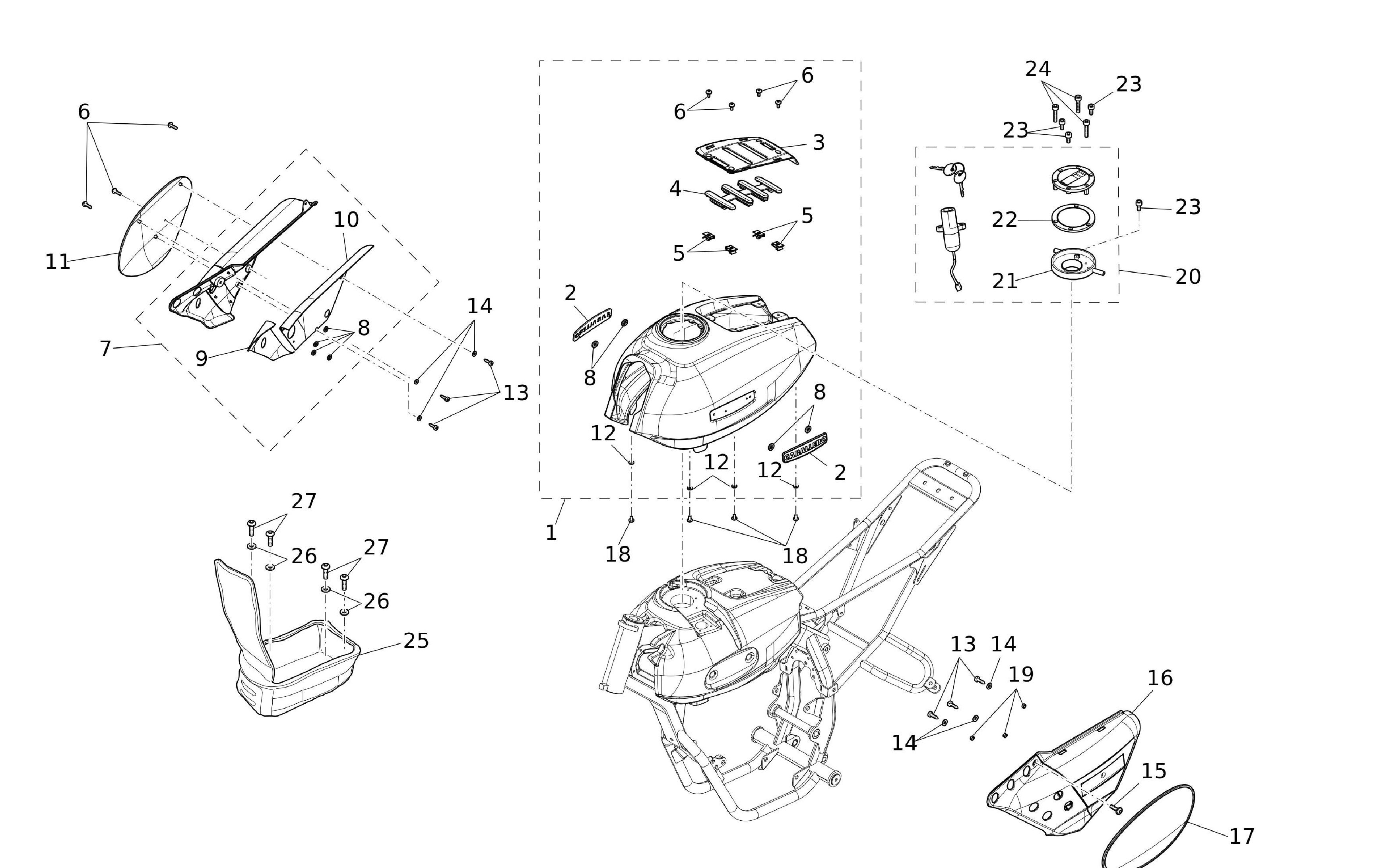 Tankverkleidung Tankverkleidung