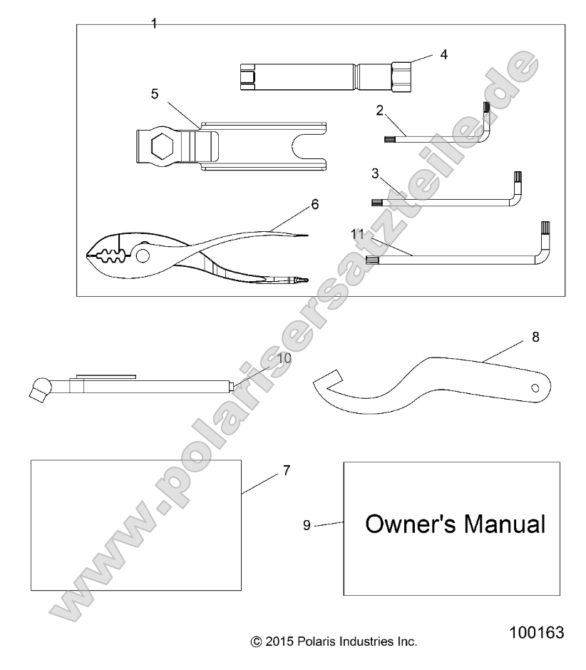 References, Tool Kit and Owners Manual