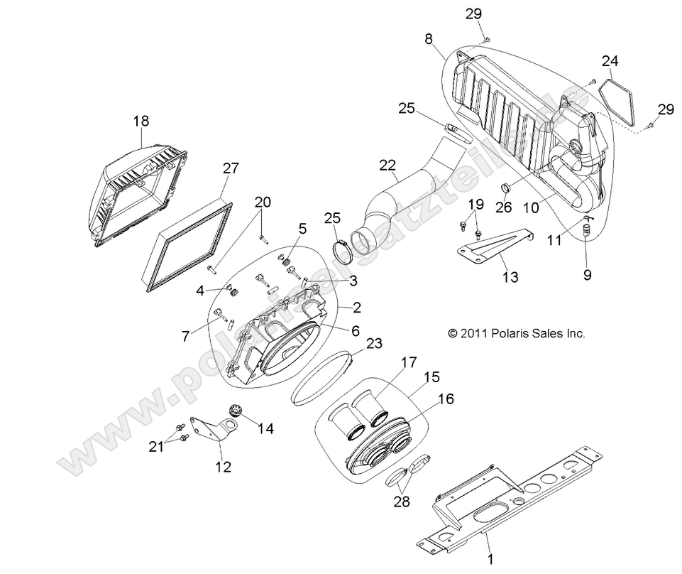 ENGINE, AIR INTAKE SYSTEM