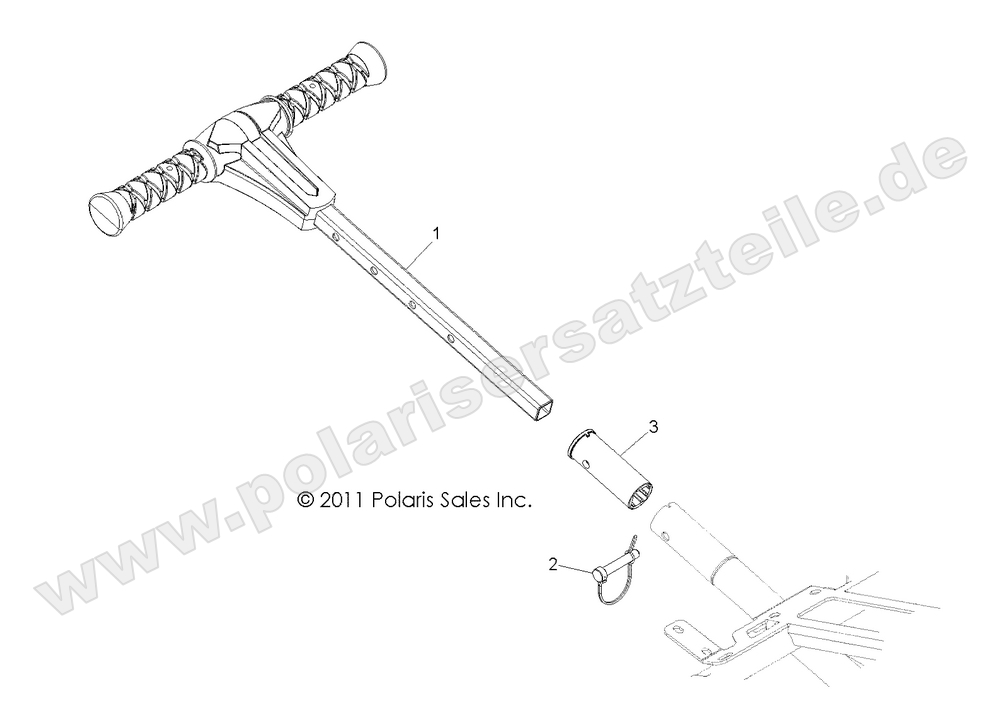 BODY, GRAB BAR, PASSENGER