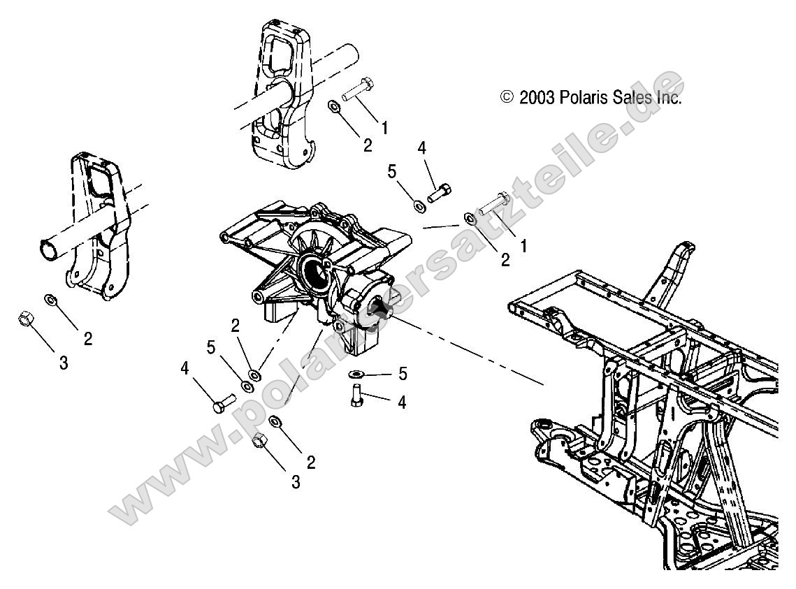 Rear Gearcase Mounting
