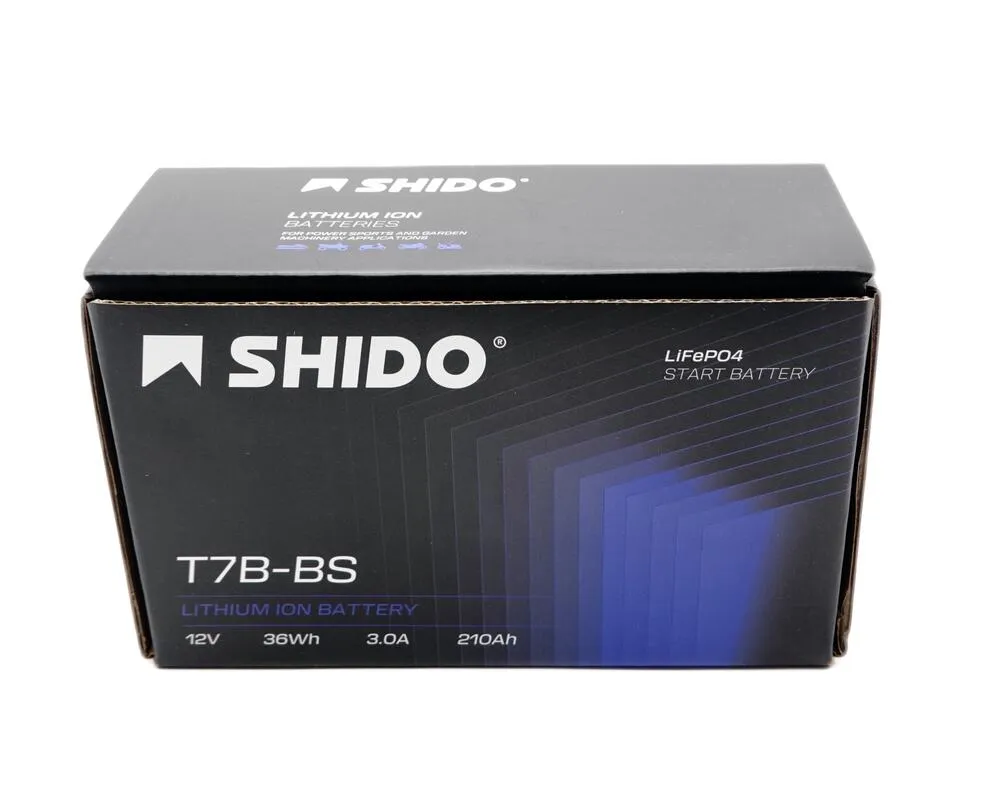 Shido-LT7B-BS-Lithium-Ionen-Batterie-12V-LiFePO4-verpackung Shido LT7B-BS Lithium Ionen Batterie 12V LiFePO4 (YT7B-BS NT7B)