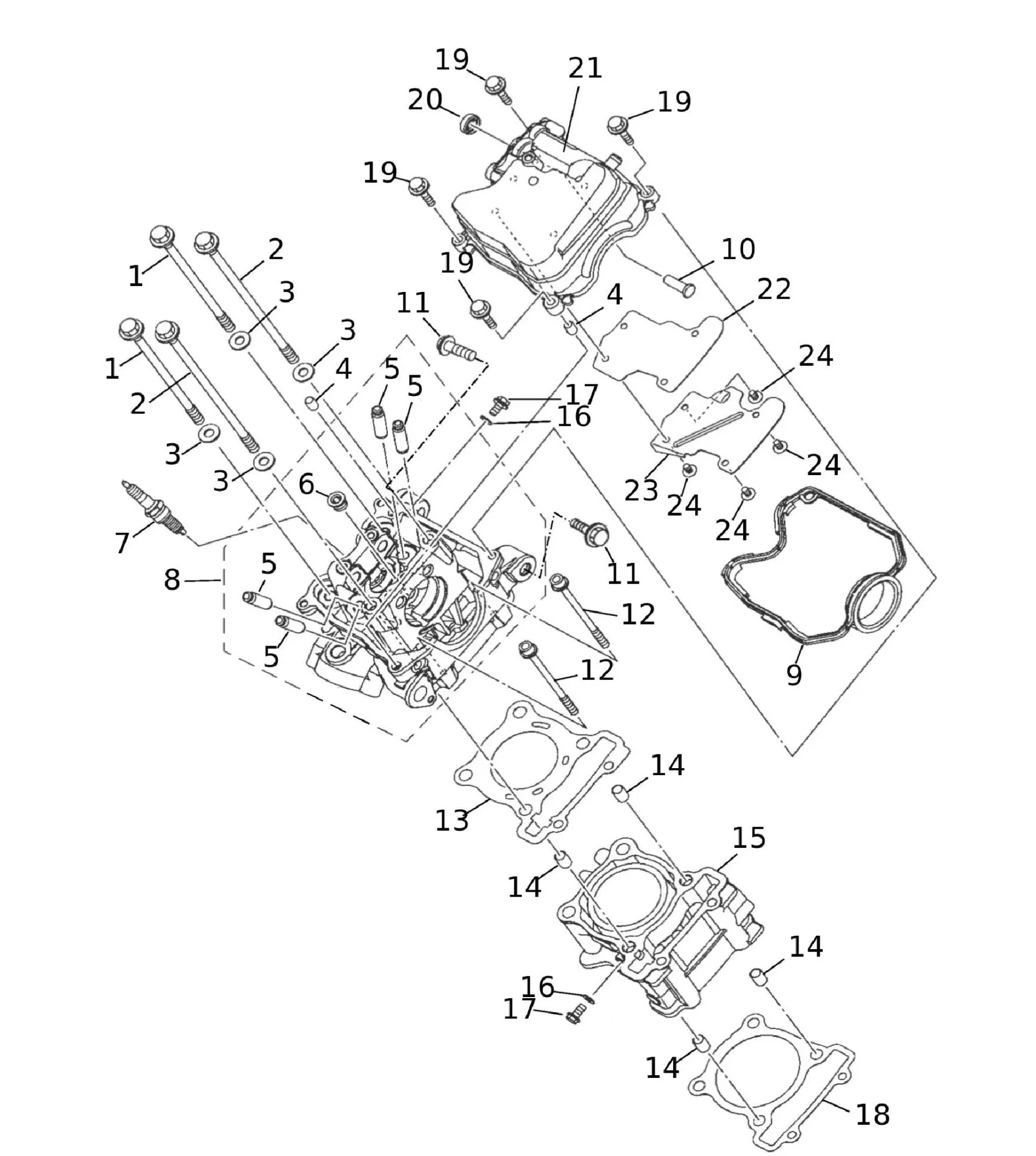Zylinder / Zylinderkopf
