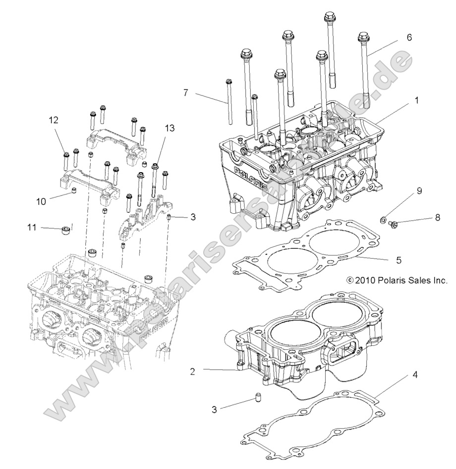 ENGINE, CYLINDER and HEAD