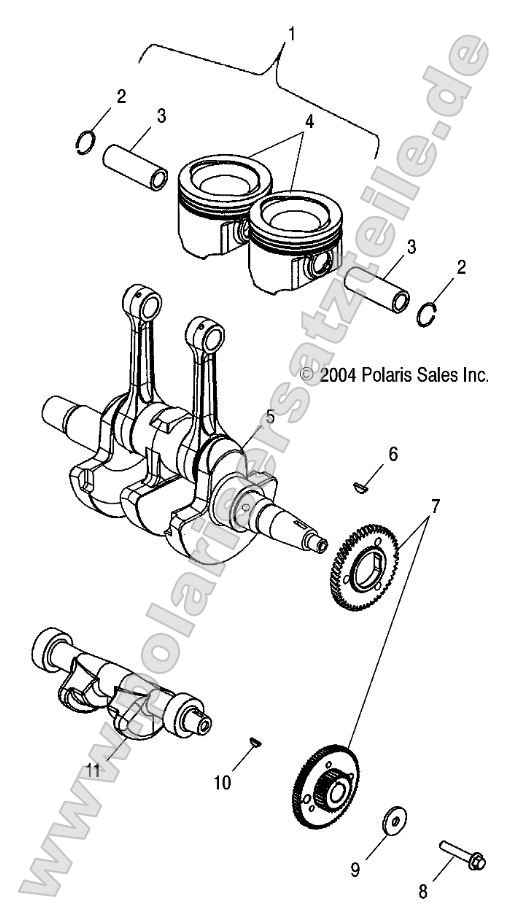 Crankshaft and Piston