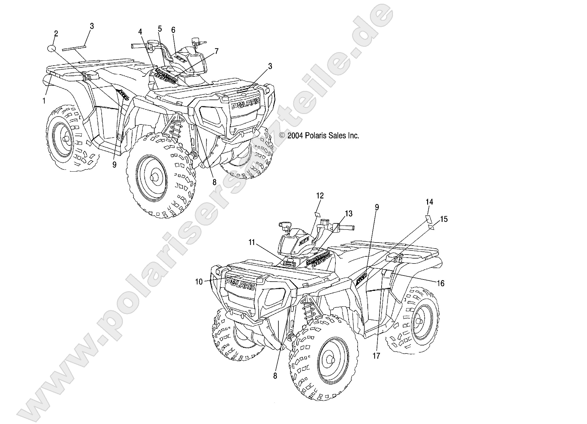 DECALS - A05MH76AC/AT