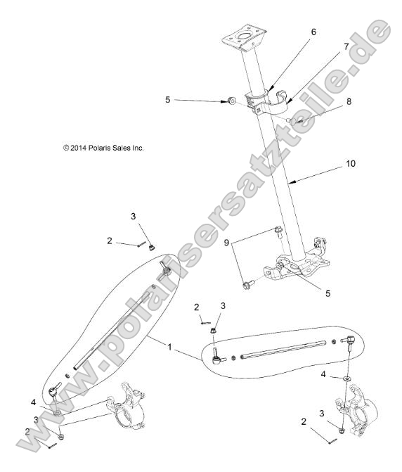 Steering, Steering Post Asm. (A16SVT95C2)
