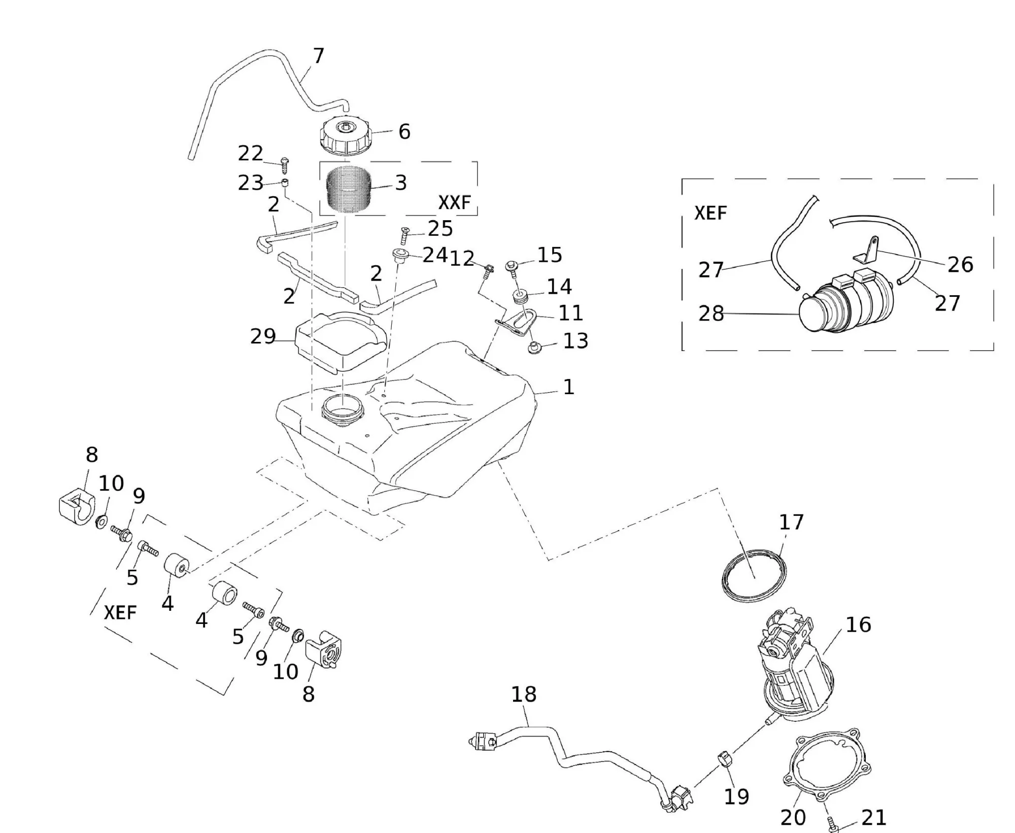 Kraftstofftank Kraftstofftank