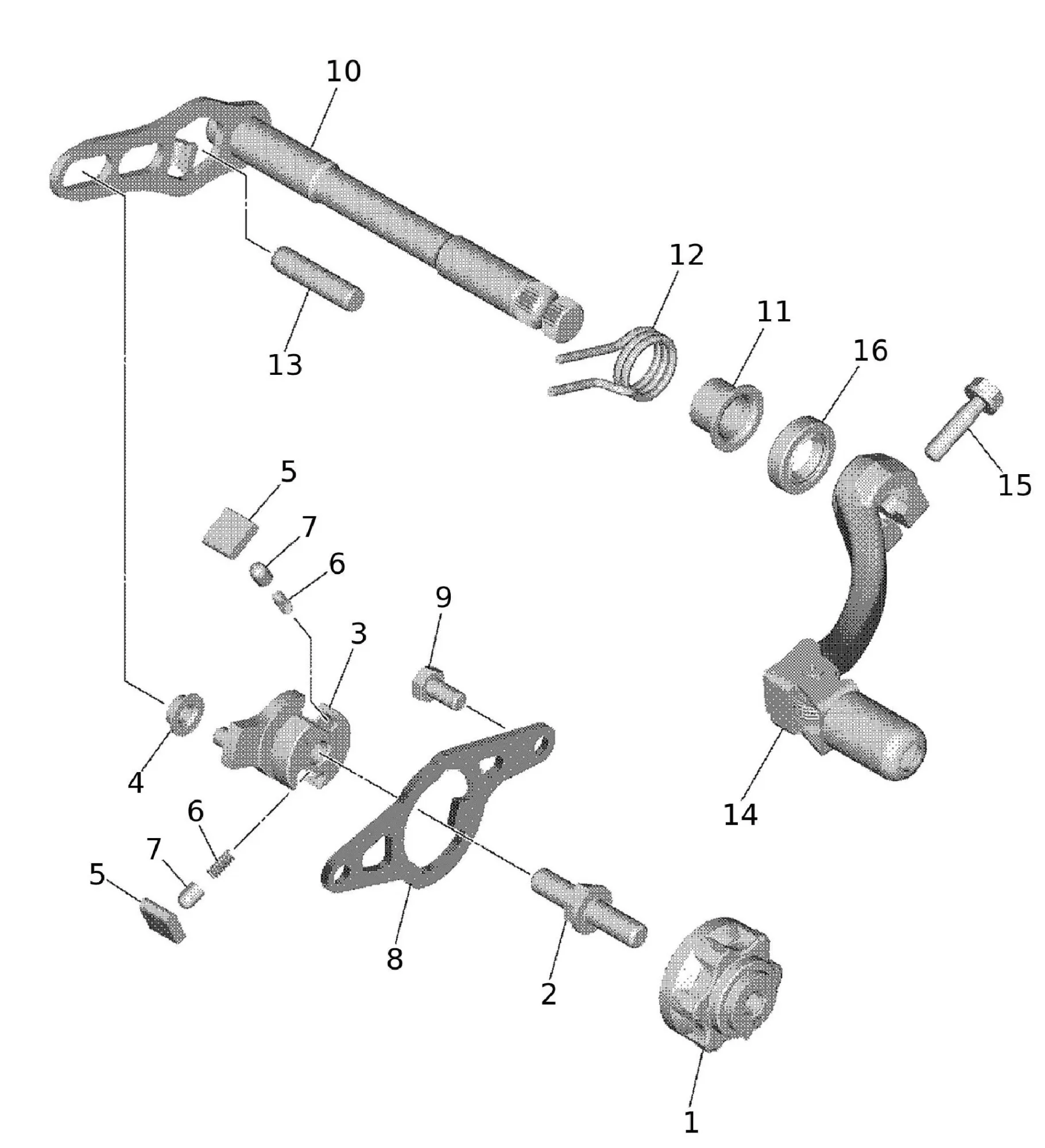 Schaltwelle Schaltwelle