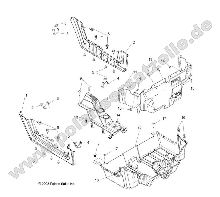 body floor and rocker panels
