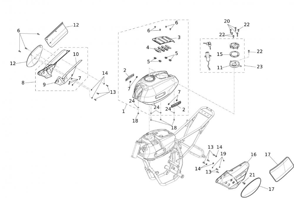 52483_36OKiCBOtZR5cyb Tank / Verkleidung