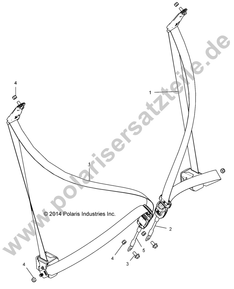 BODY, SEAT BELT MOUNTING