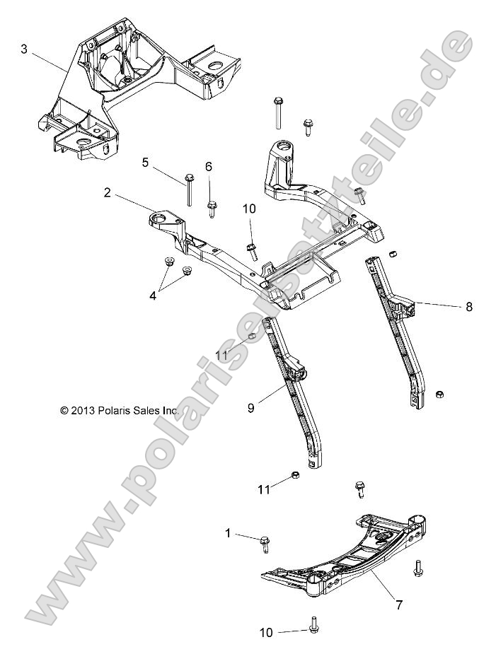 Body, Front Rack Support