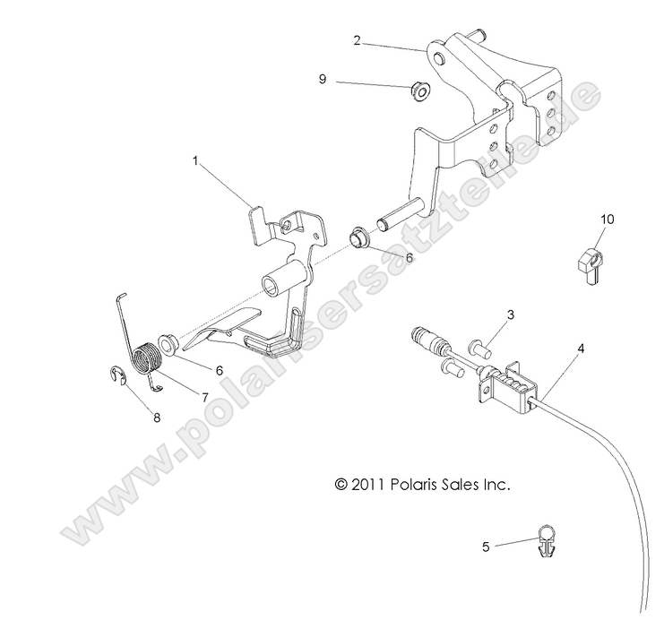 ENGINE, THROTTLE PEDAL