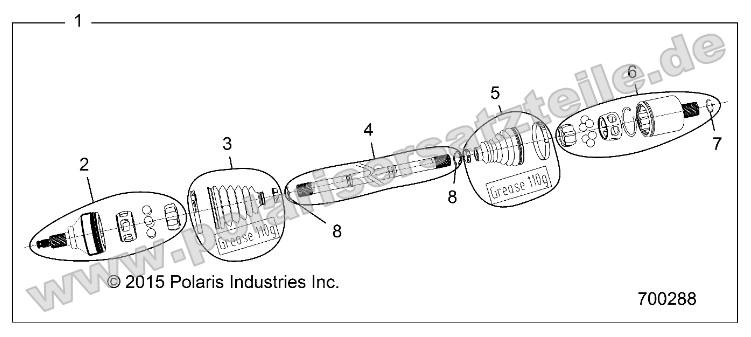 Drive Train, Half Shaft, Rear