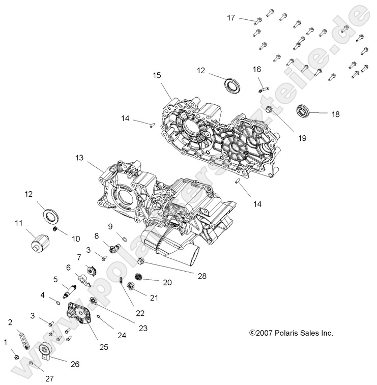 DRIVE TRAIN, GEAR SELECTOR