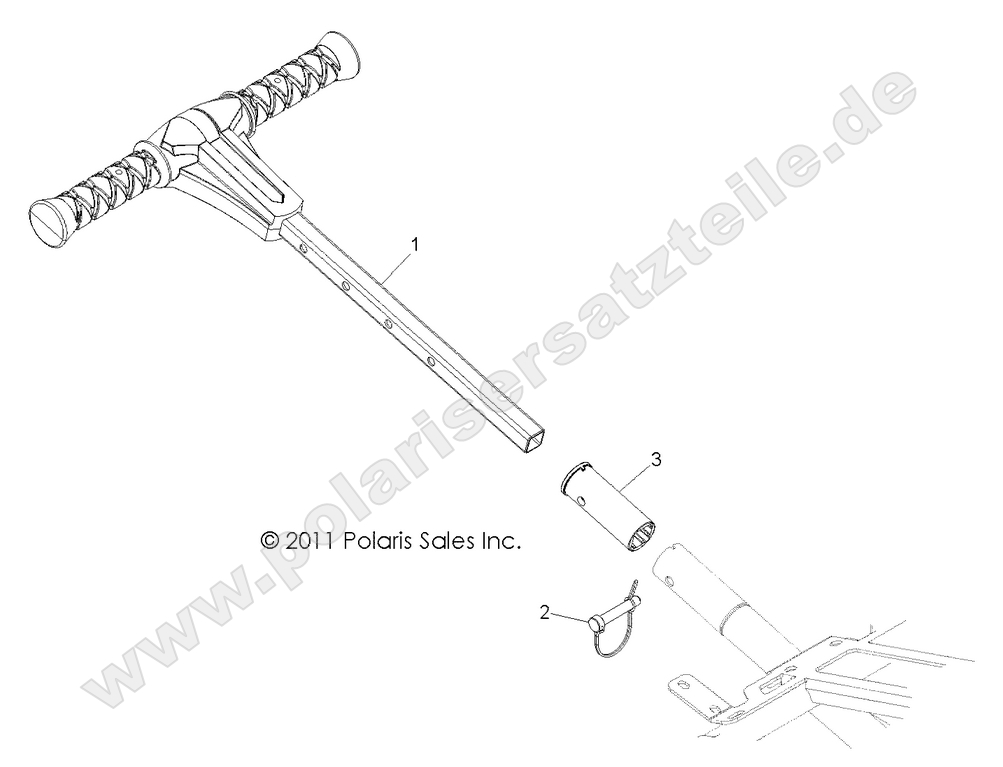 BODY, GRAB BAR, PASSENGER