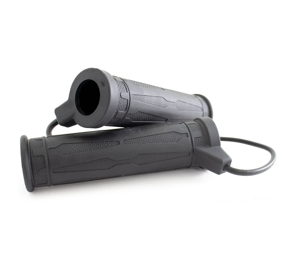 KOSO Motorrad / Roller Heizgriffe mit externer Heizregler - 120mm - 5 Stufig