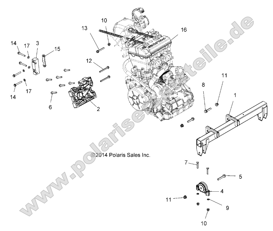 Engine, Engine Mounting