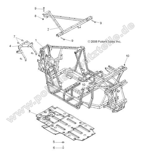 CHASSIS, MAIN FRAME and SKID PLATE
